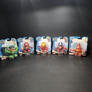 Marvel Potato Head Action Figure Set - Red, Green, Blue